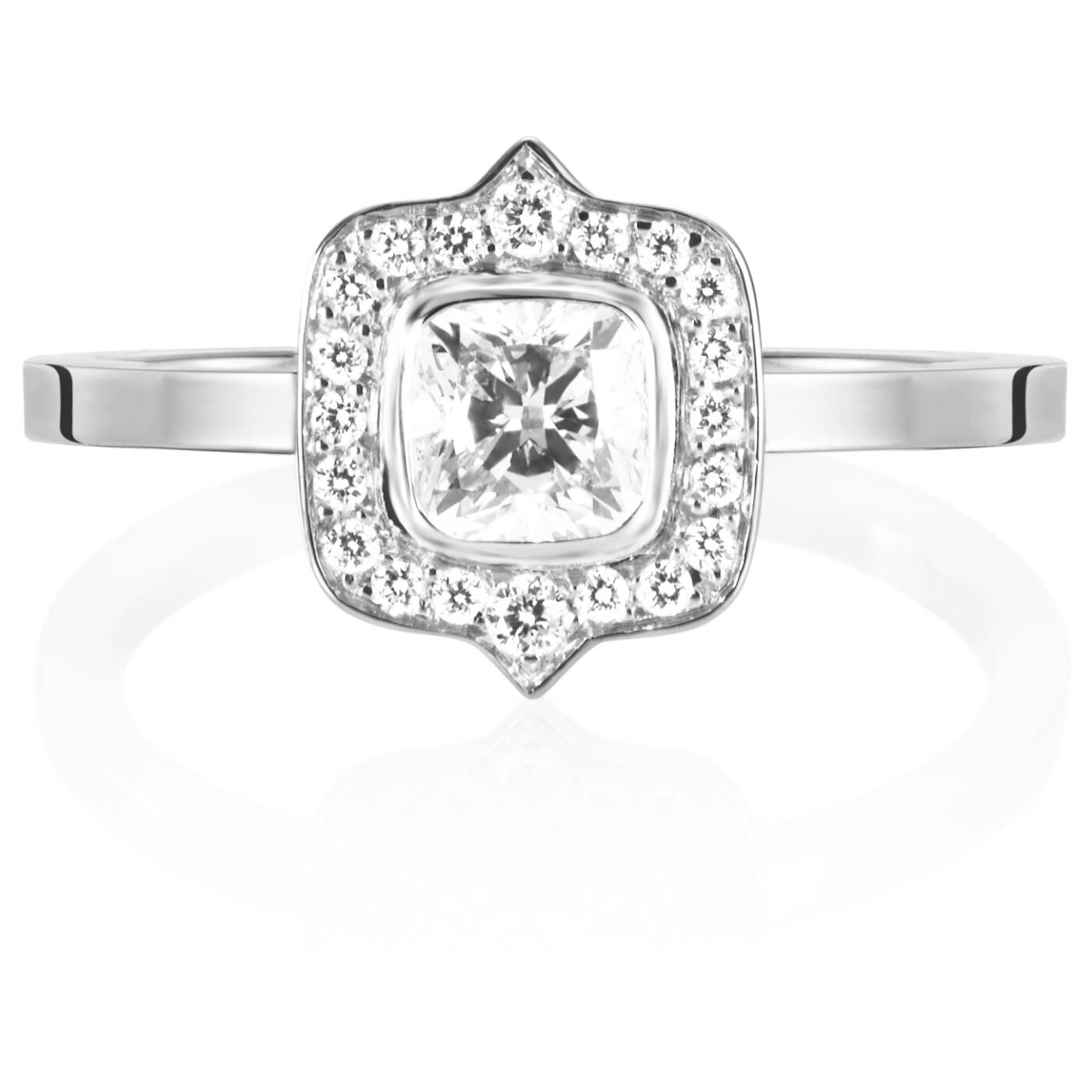 The Mrs 0.50 ct diamant Ring Hvitt gull