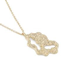 Lauren pendant Necklace Gold