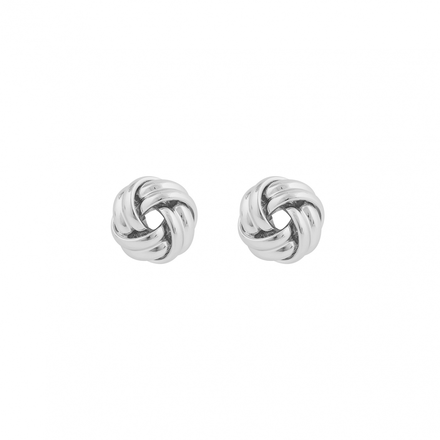 Soap knot ear Silver