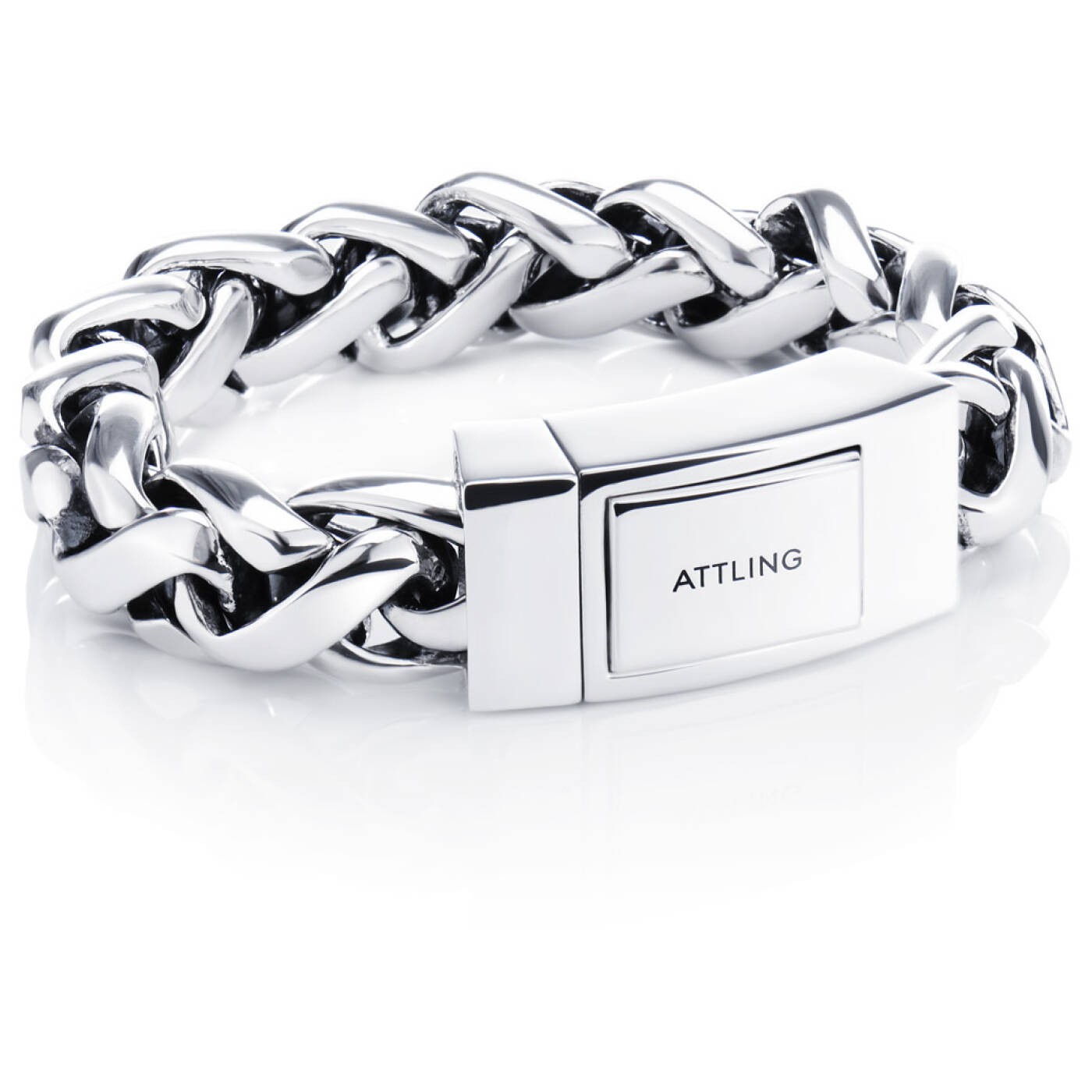 Mojo Wide Brace Armbånd Sølv