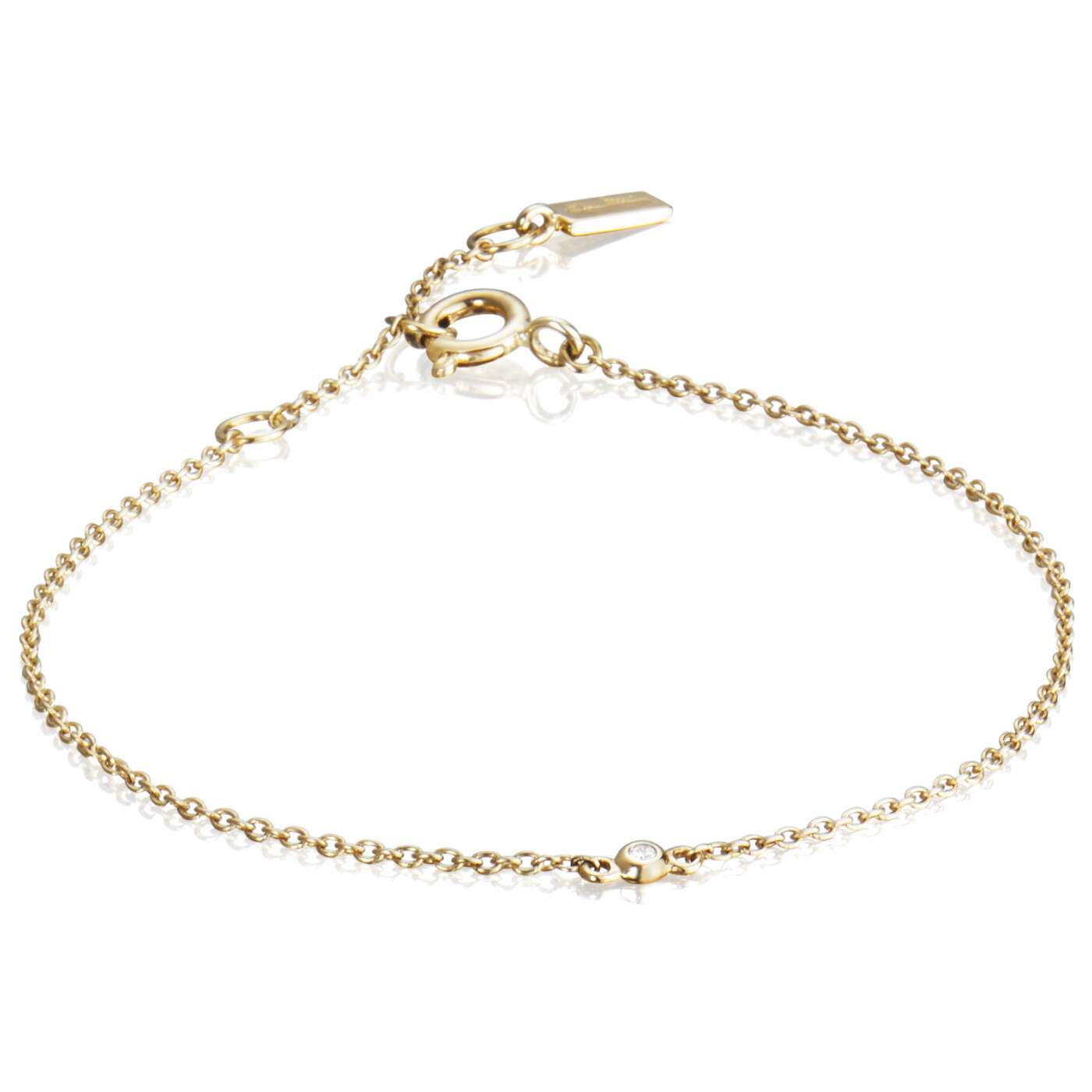 My First Diamond Armbånd Gull