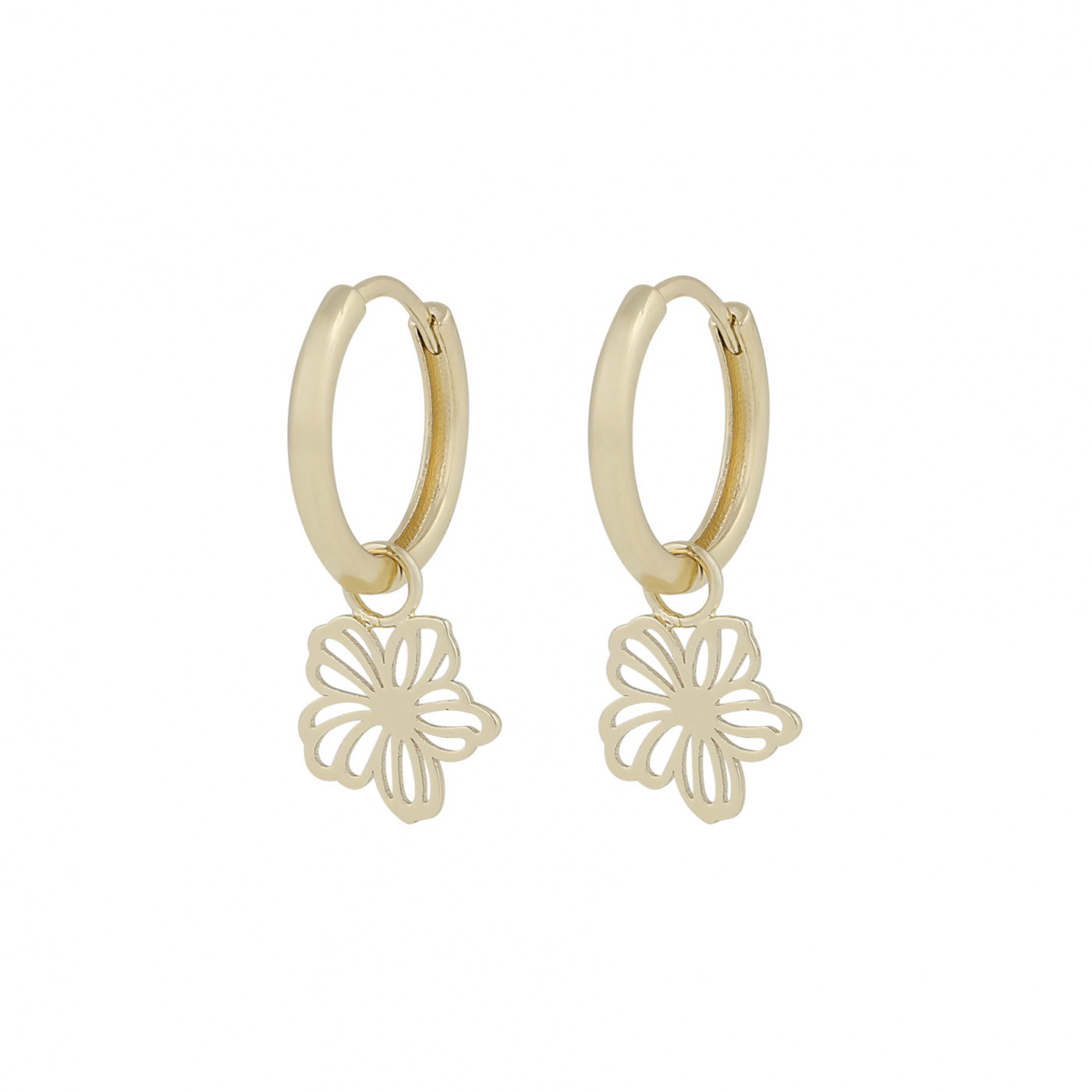 Flora daisy pendant ring Earrings