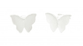 Butterfly Øreringer Sølv