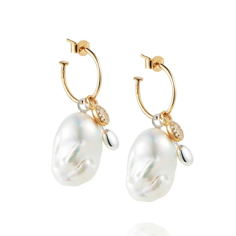 Love Bead Charm Charm diamant Gull