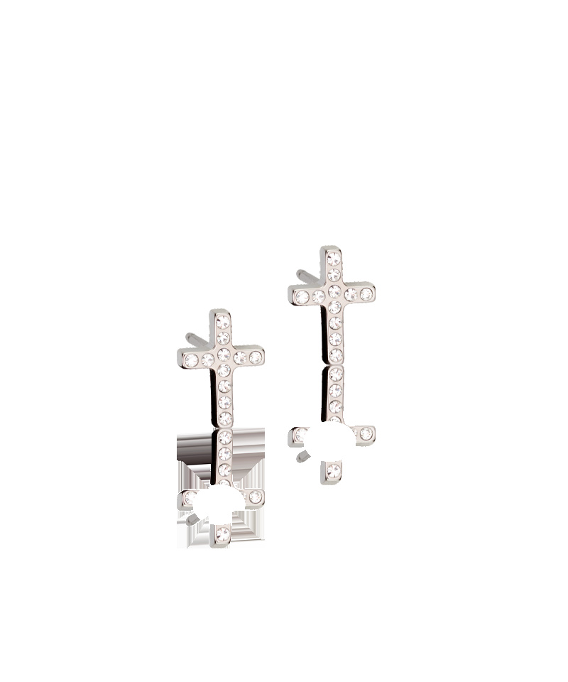 NT Brilliance Cross 8 mm, Crystal