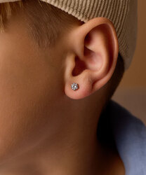 ST Tiffany Precious 6 mm, CZ White