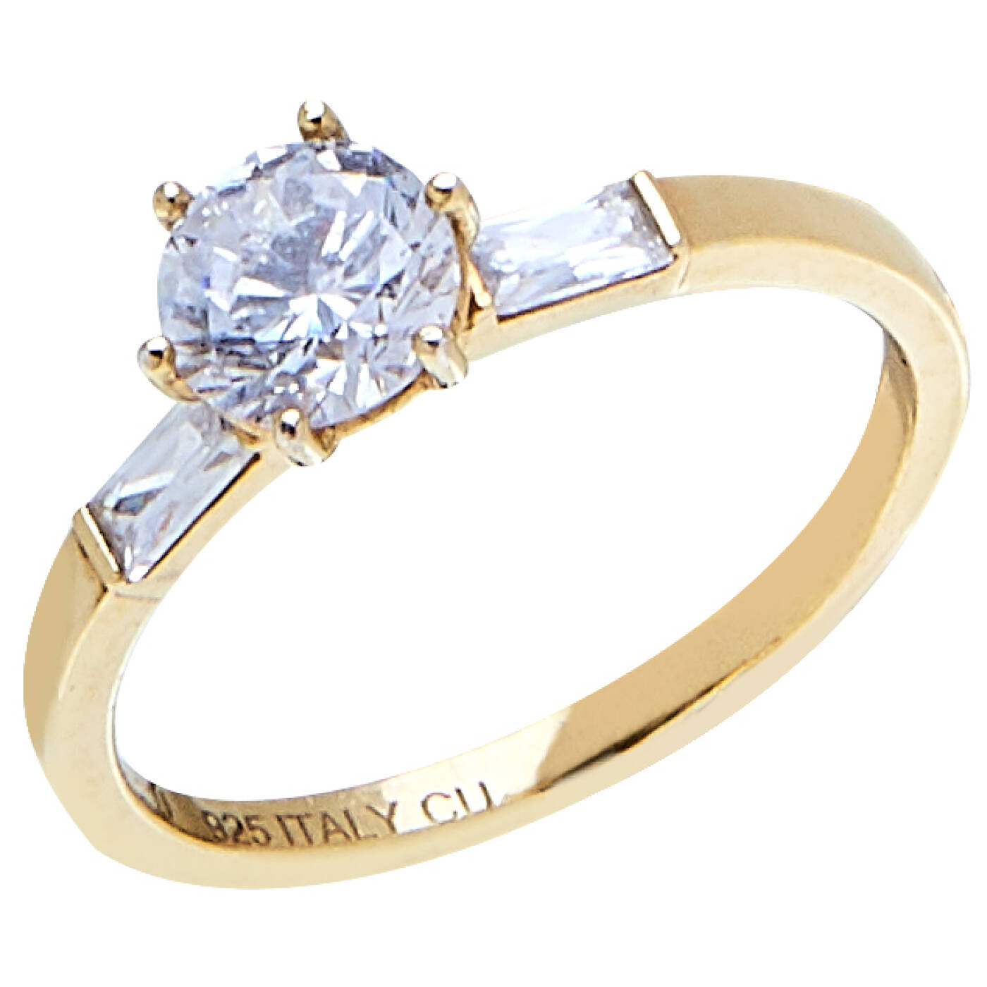 Two tripple stone ring Gull