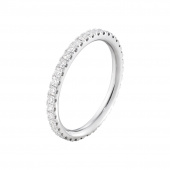 AURORA Ring Diamant 0.41 ct Hvitt gull
