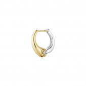 REFLECT SMALL Earring (1pcs) Sølv Gull