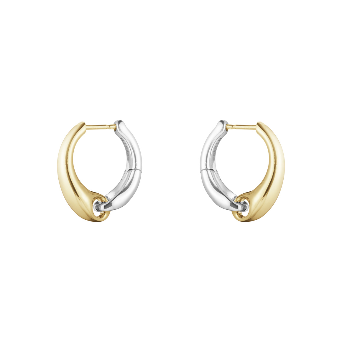 REFLECT LARGE Earring Sølv Gull