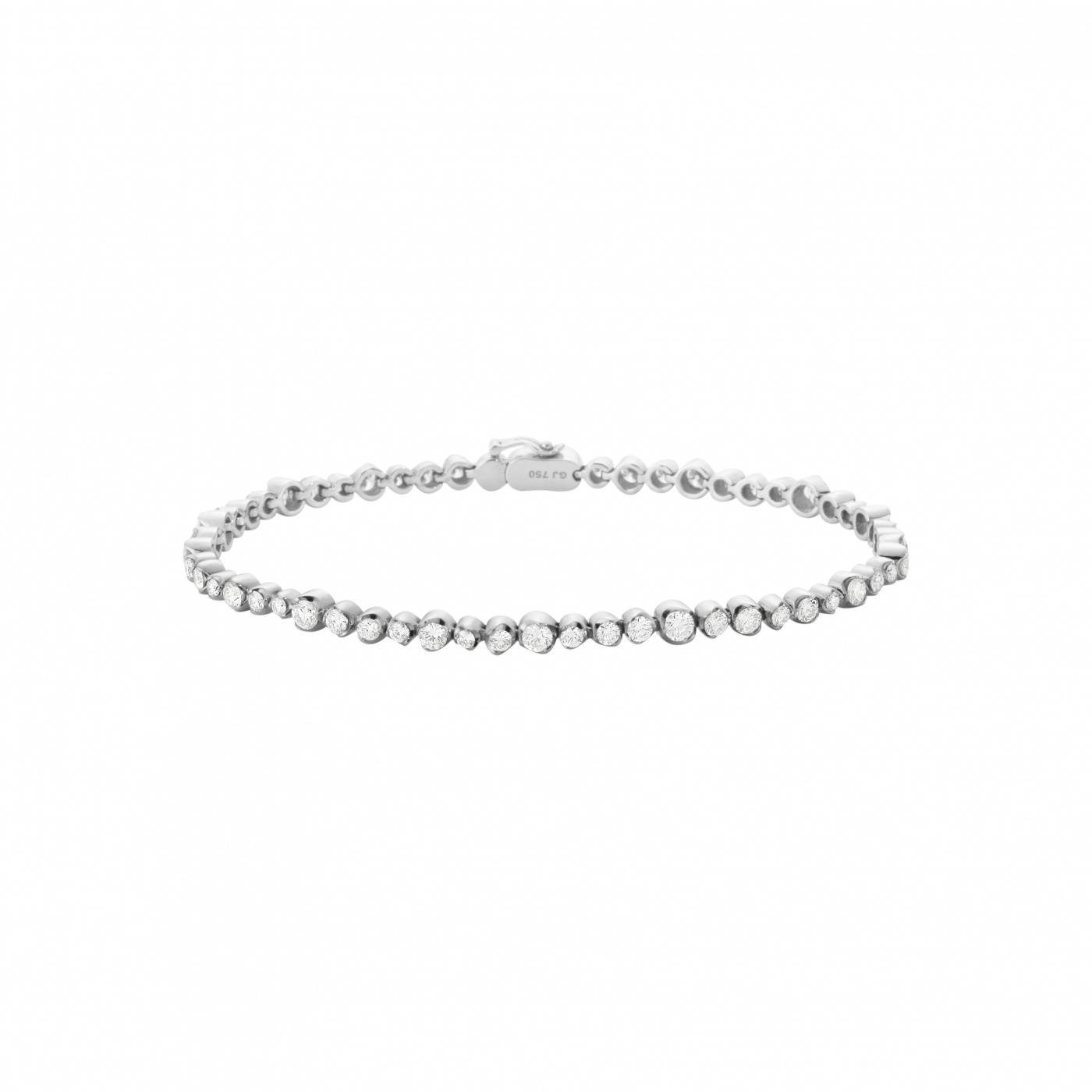 SIGNATURE TENNISBRACELET White Gold DIAMOND