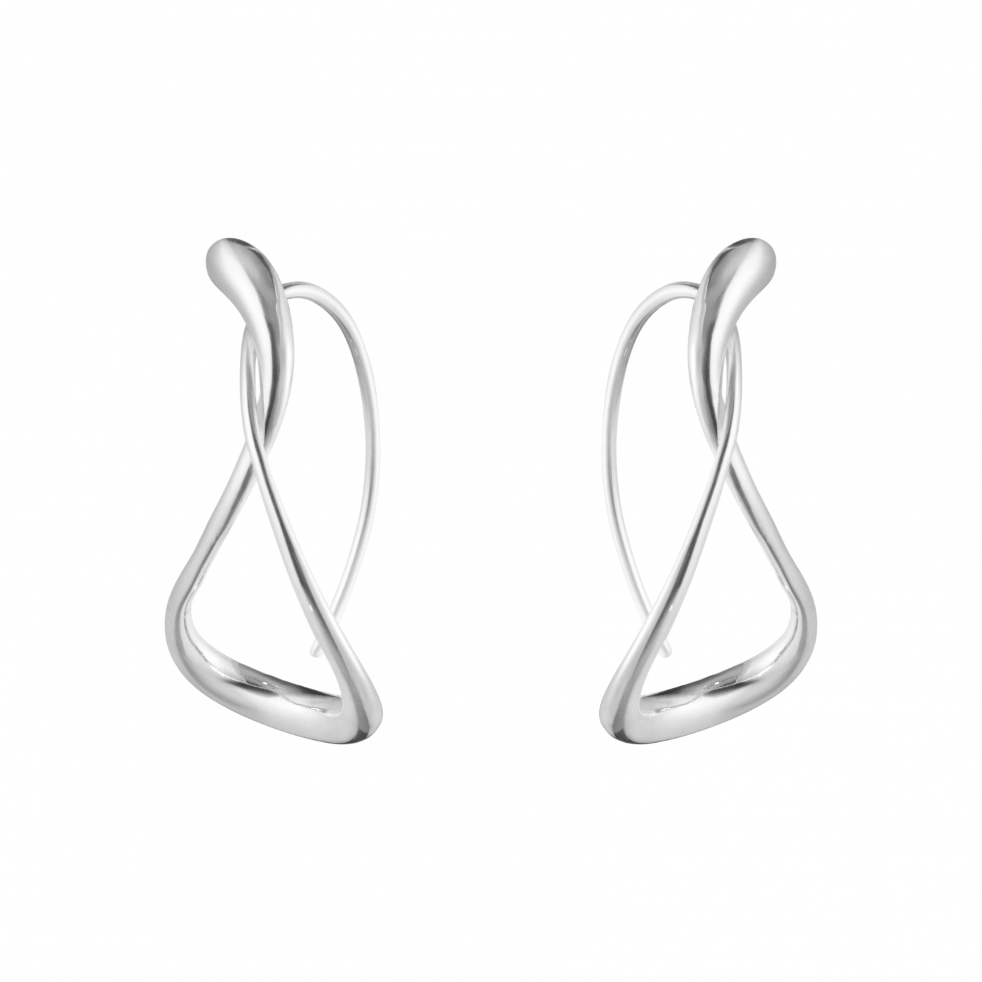 MERCY LARGE EARHOOP Sølv