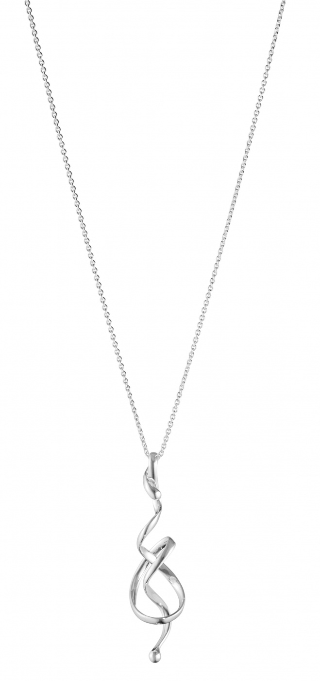 FORGET-ME-KNOT, Torun Necklace Silver
