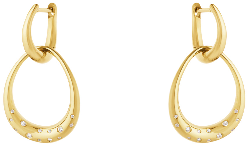 Offspring Earrings Gold 0,08ct