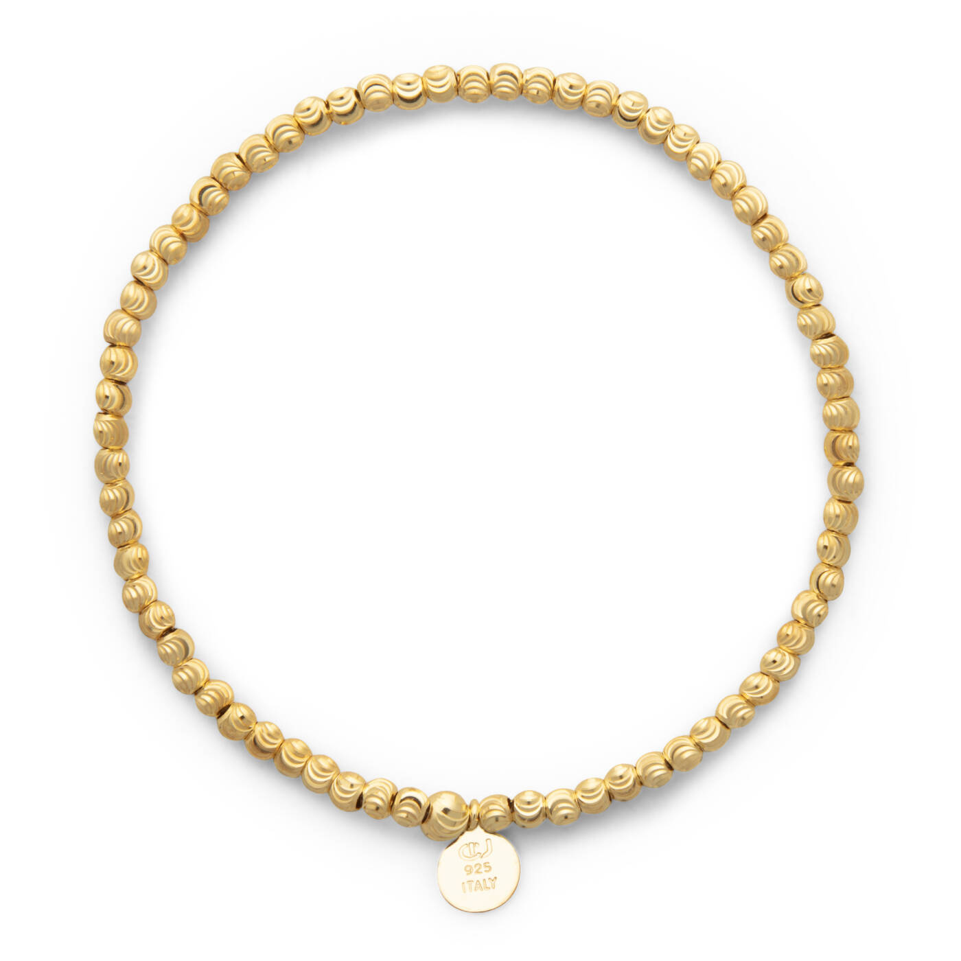 Cubic elastic brace Armbånd plain Gull