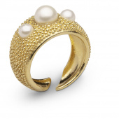 Pearl bubble ring Gull