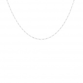 Figaro neck Sølv 40-45 cm