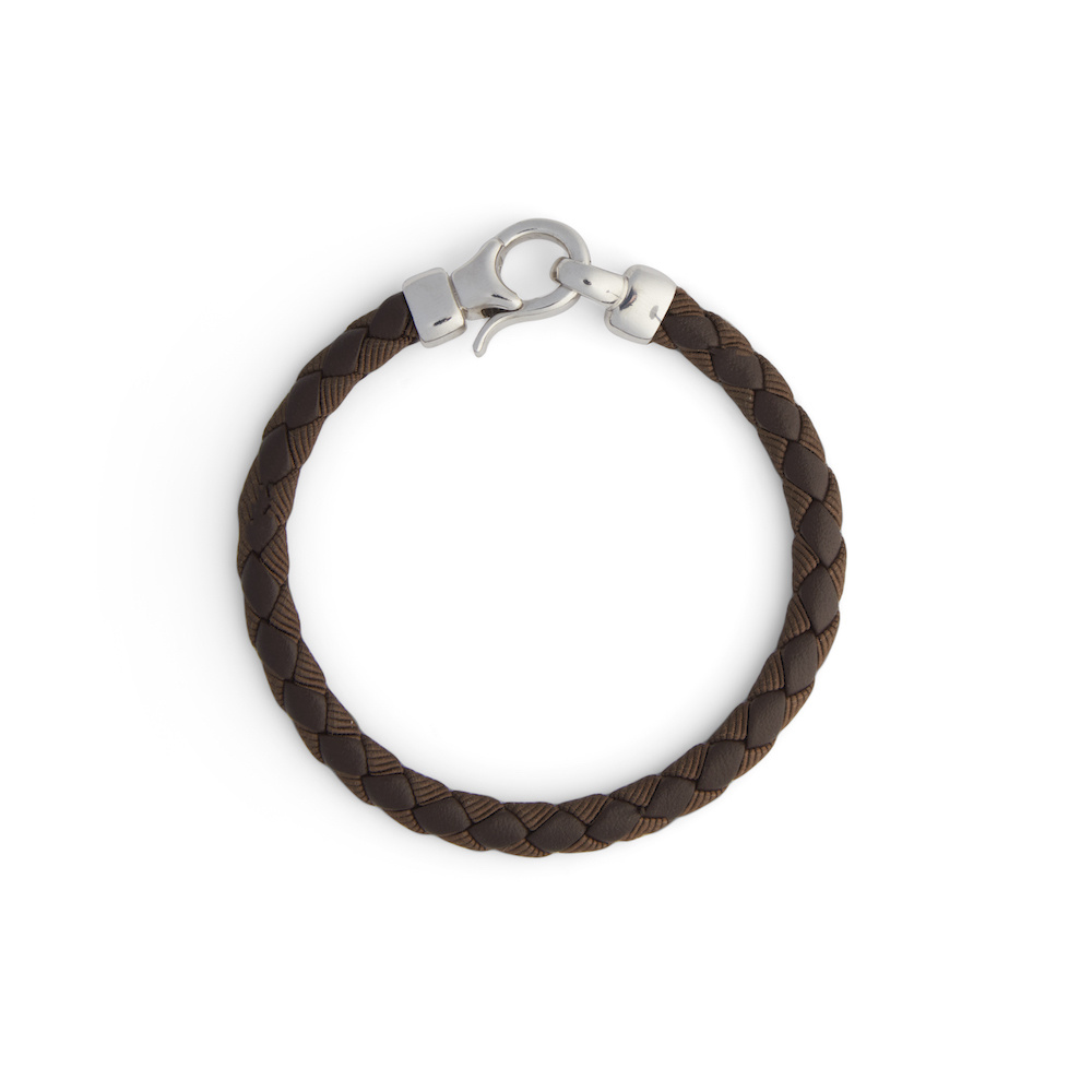Bear braided brace brown