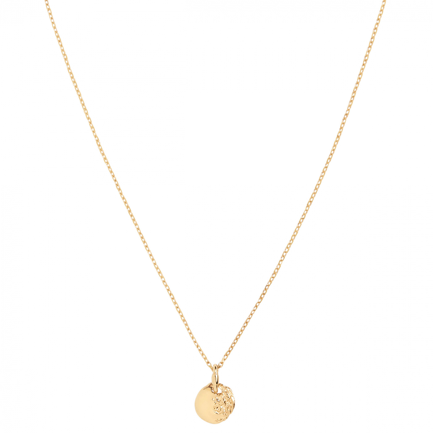 Aspen 50 Necklace Goldplated Silver (One)
