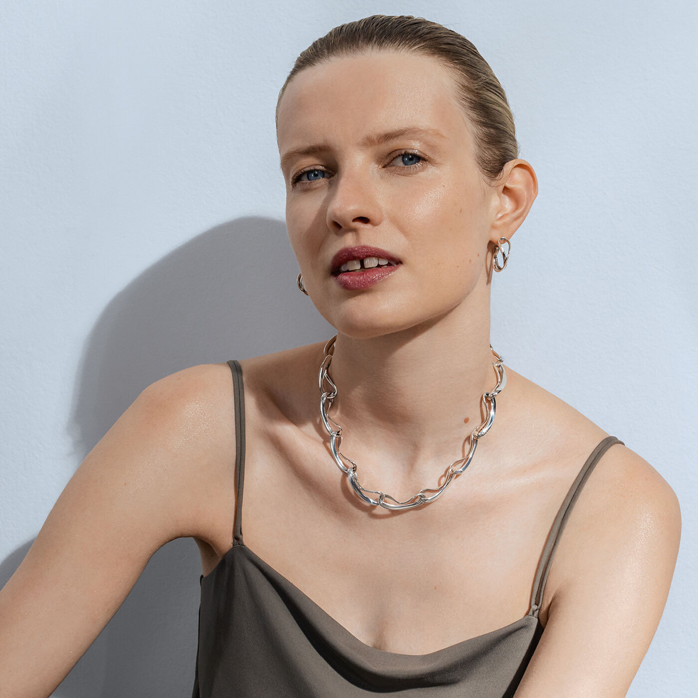 INFINITY Halskjede Sølv