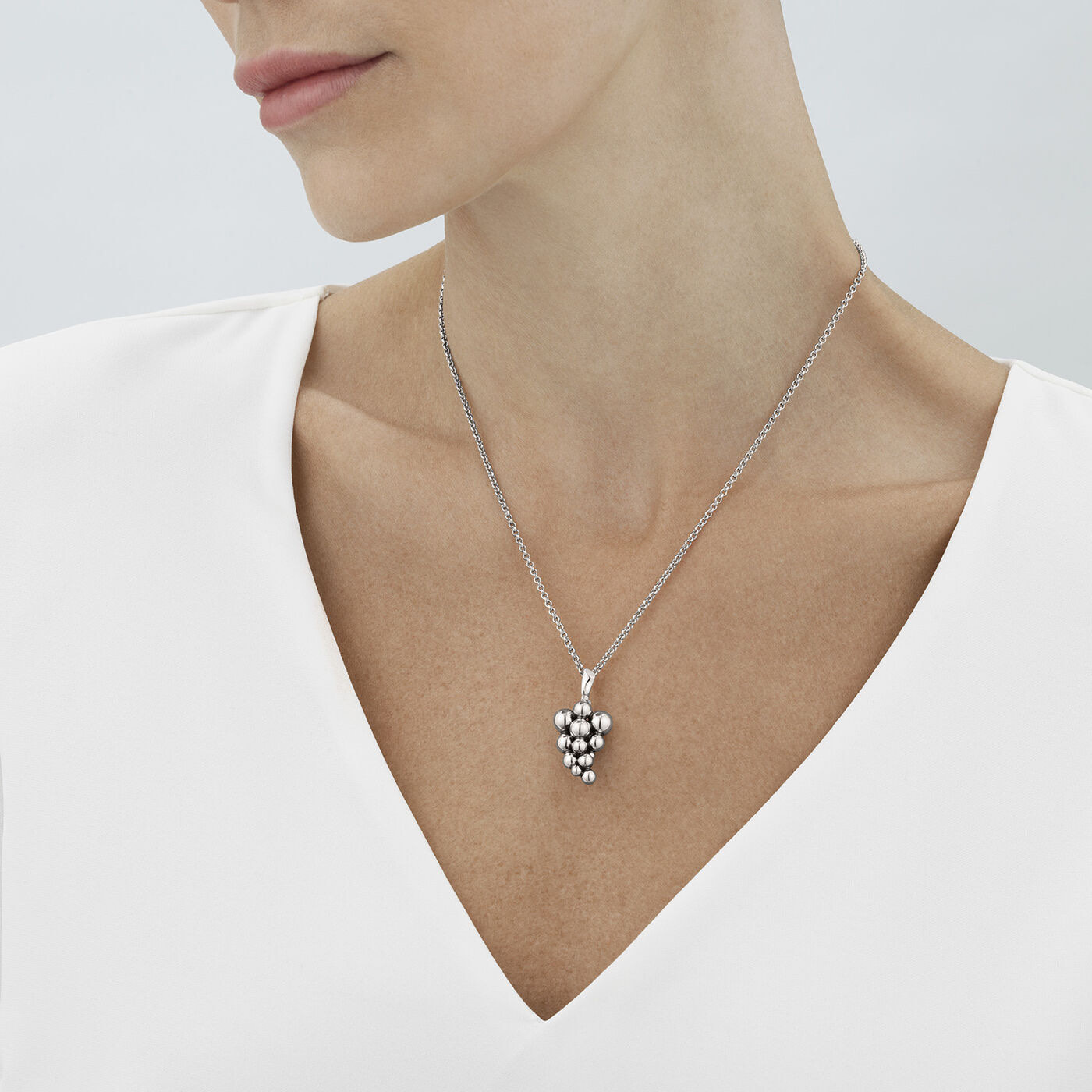 MOONLIGHT GRAPES Anheng Sølv, OXIDISED