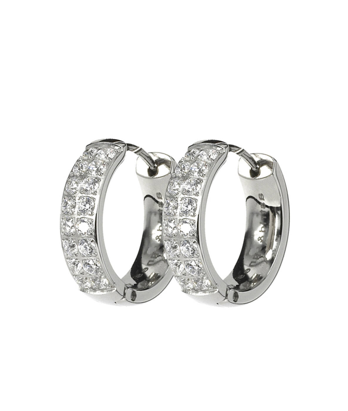 CLARISSA Øredobber Stål