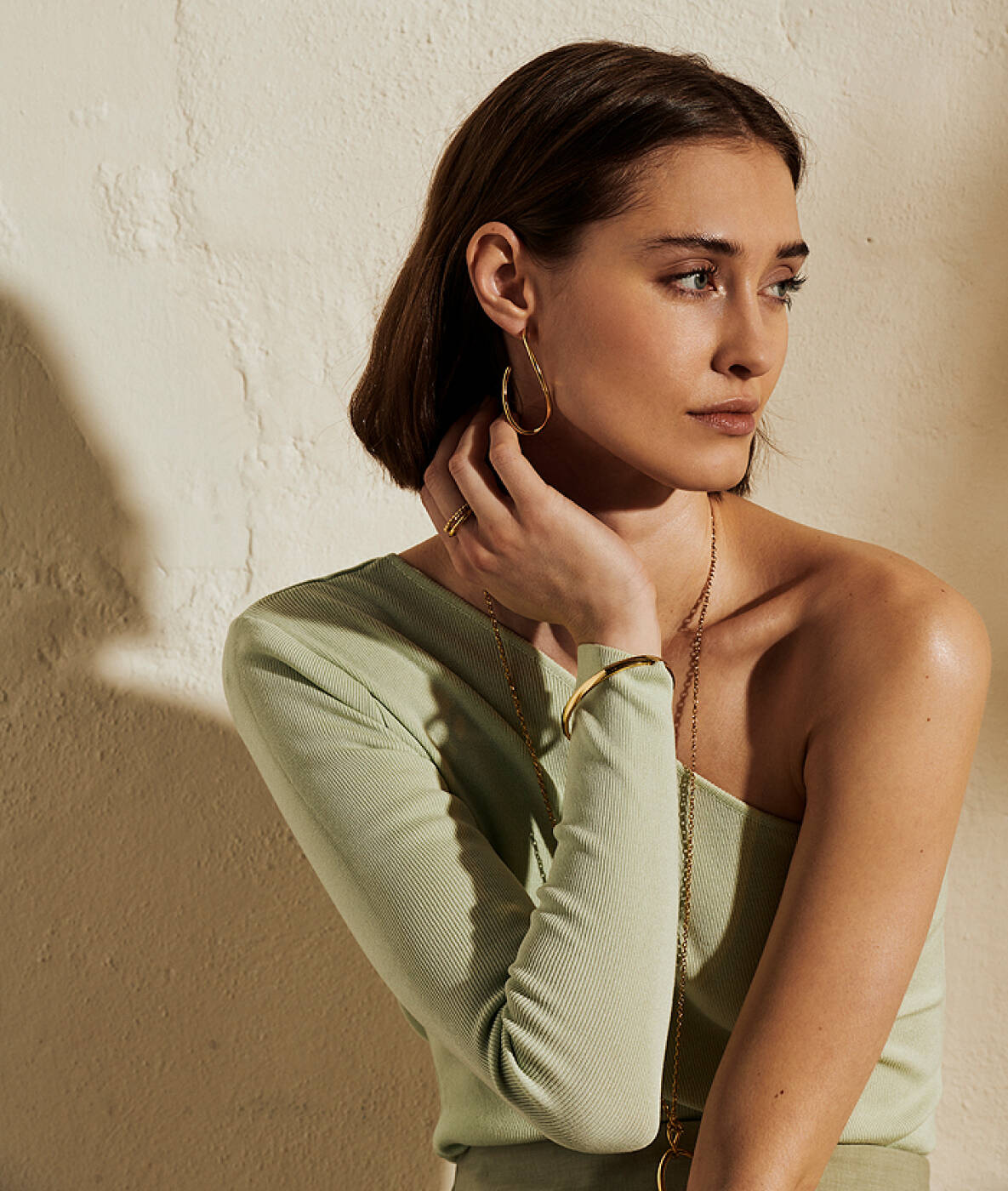 MILLA Big Øredobber Gull