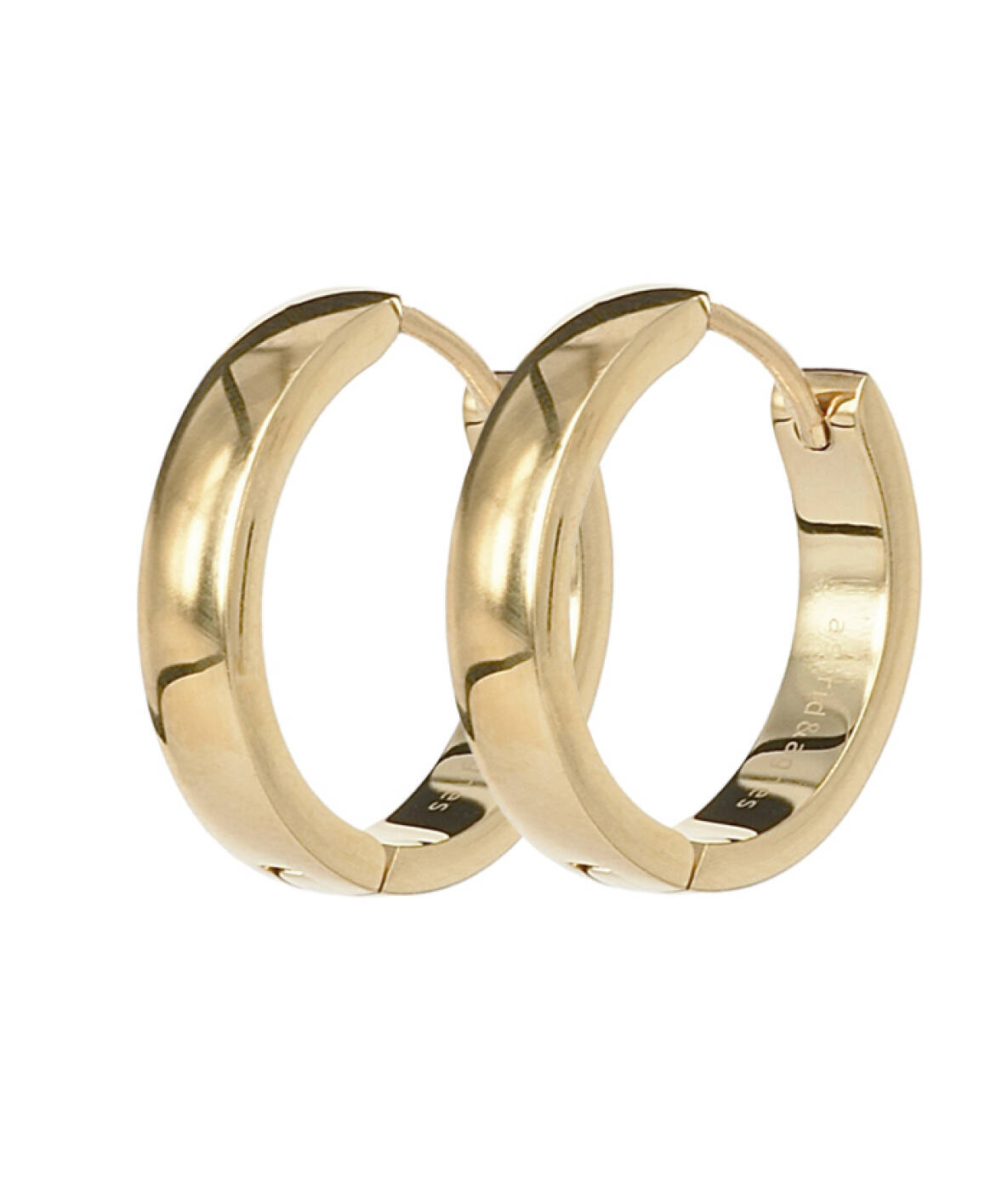 KLARA 20 mm Øredobber Gull