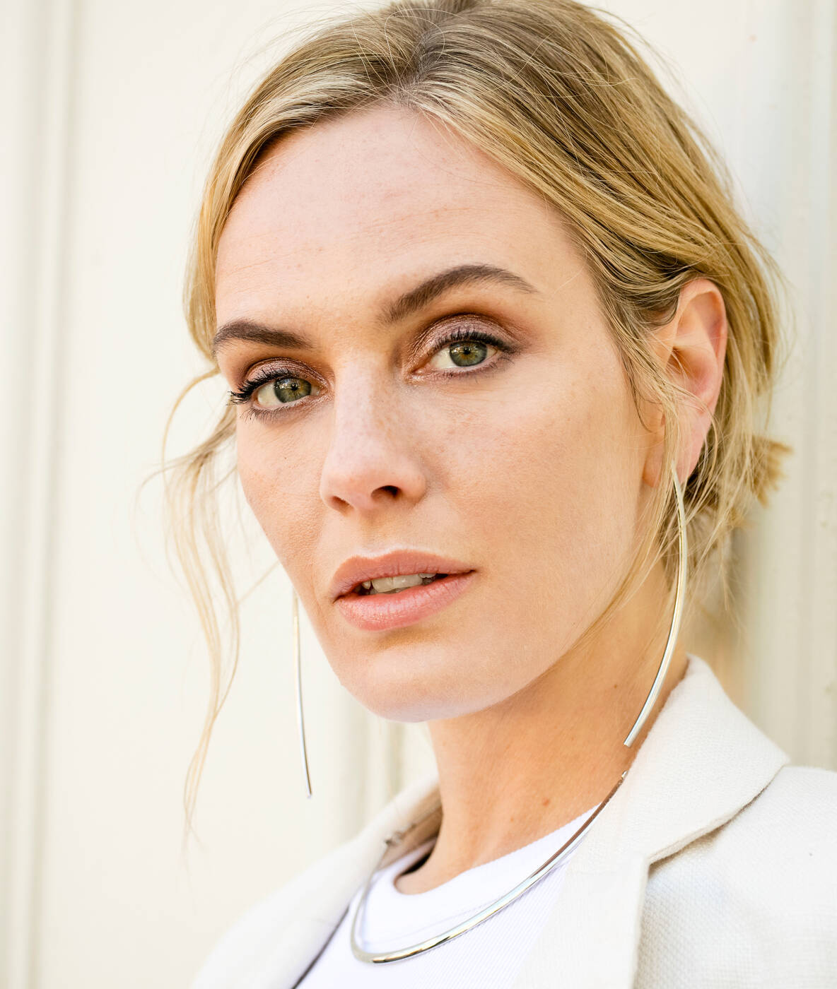 KAJSA Long Øredobber Stål