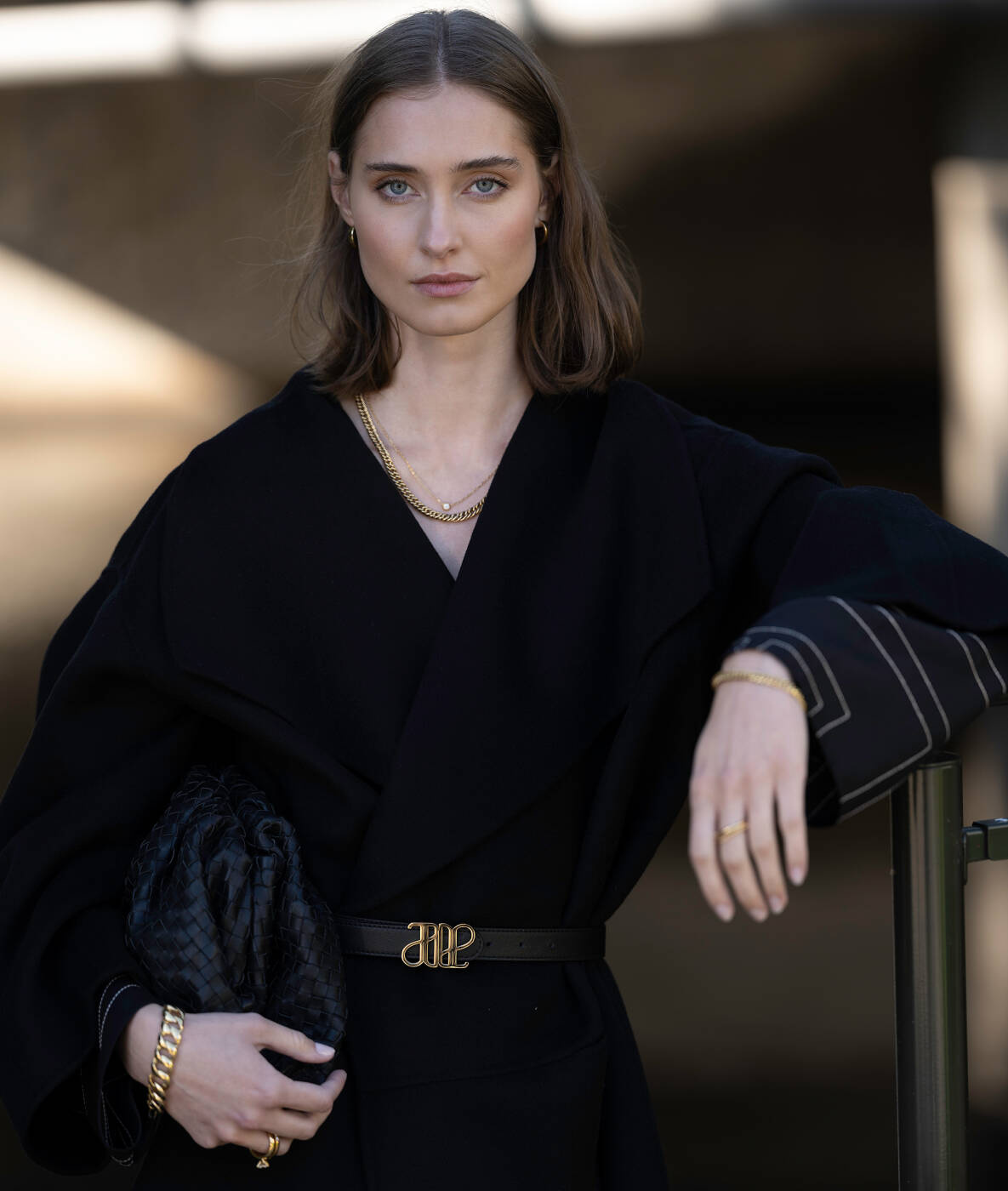 LILLY 4 mm Halskjede Stål/Krystall