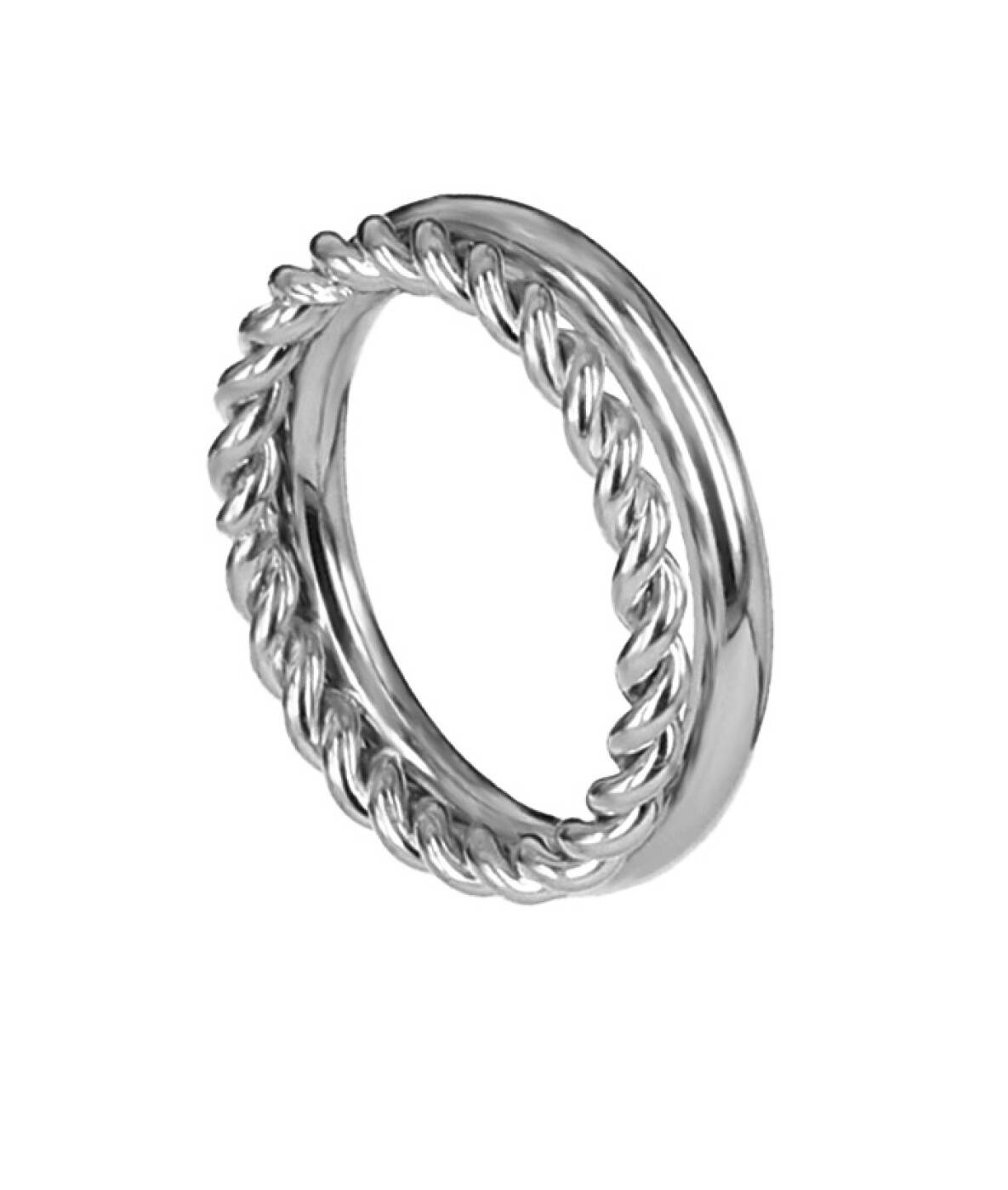 TWIST Stål ring