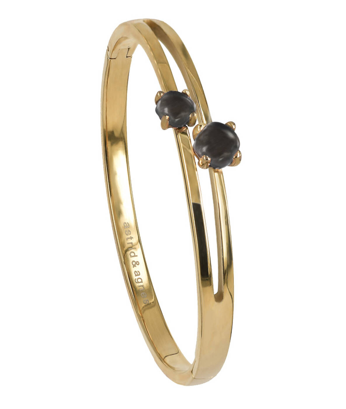 VICTORIA Armbånd Gull/Gray