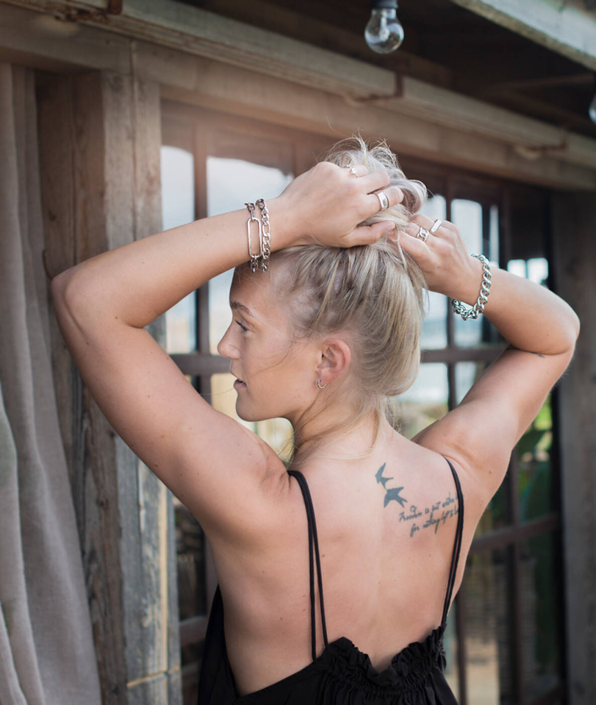 CHANIA Big Armbånd Stål