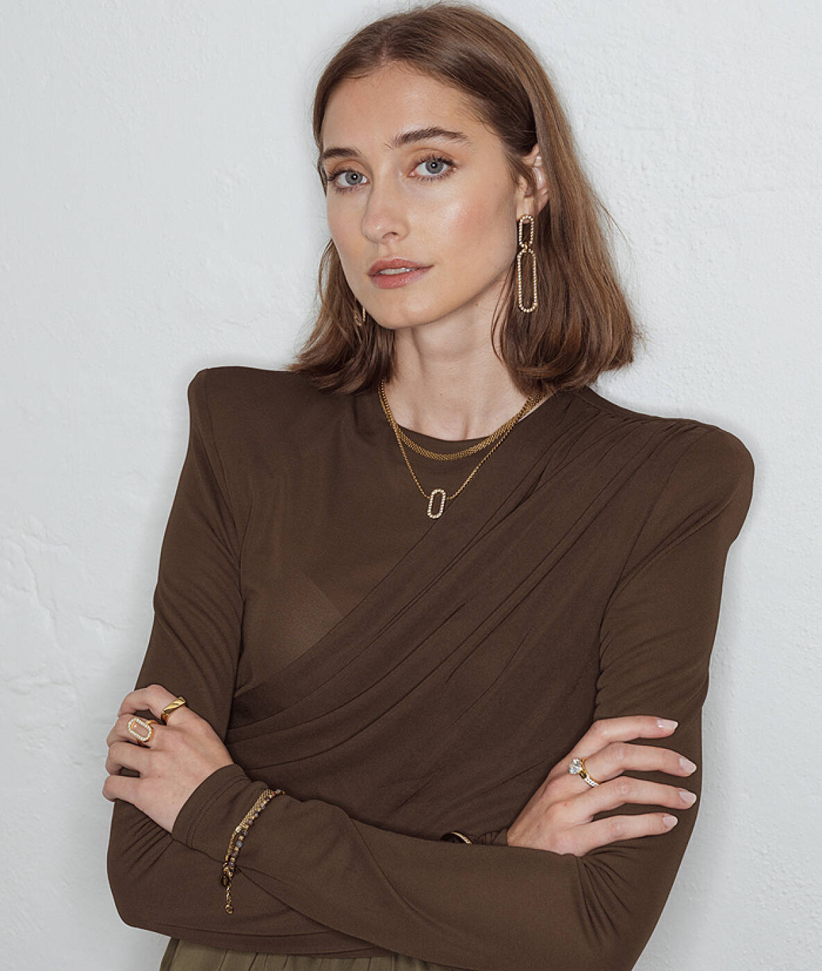 EXCELLENT Long Øredobber Stål