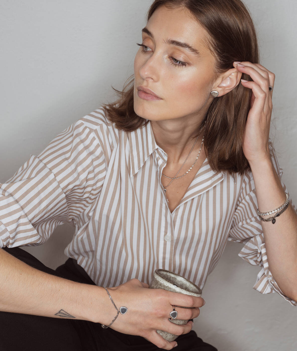 KOS Øredobber Stål