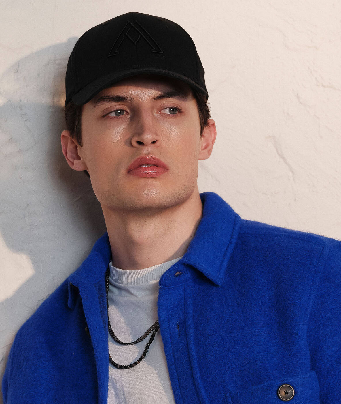 TEXAS Small Halskjede Svart/Stål