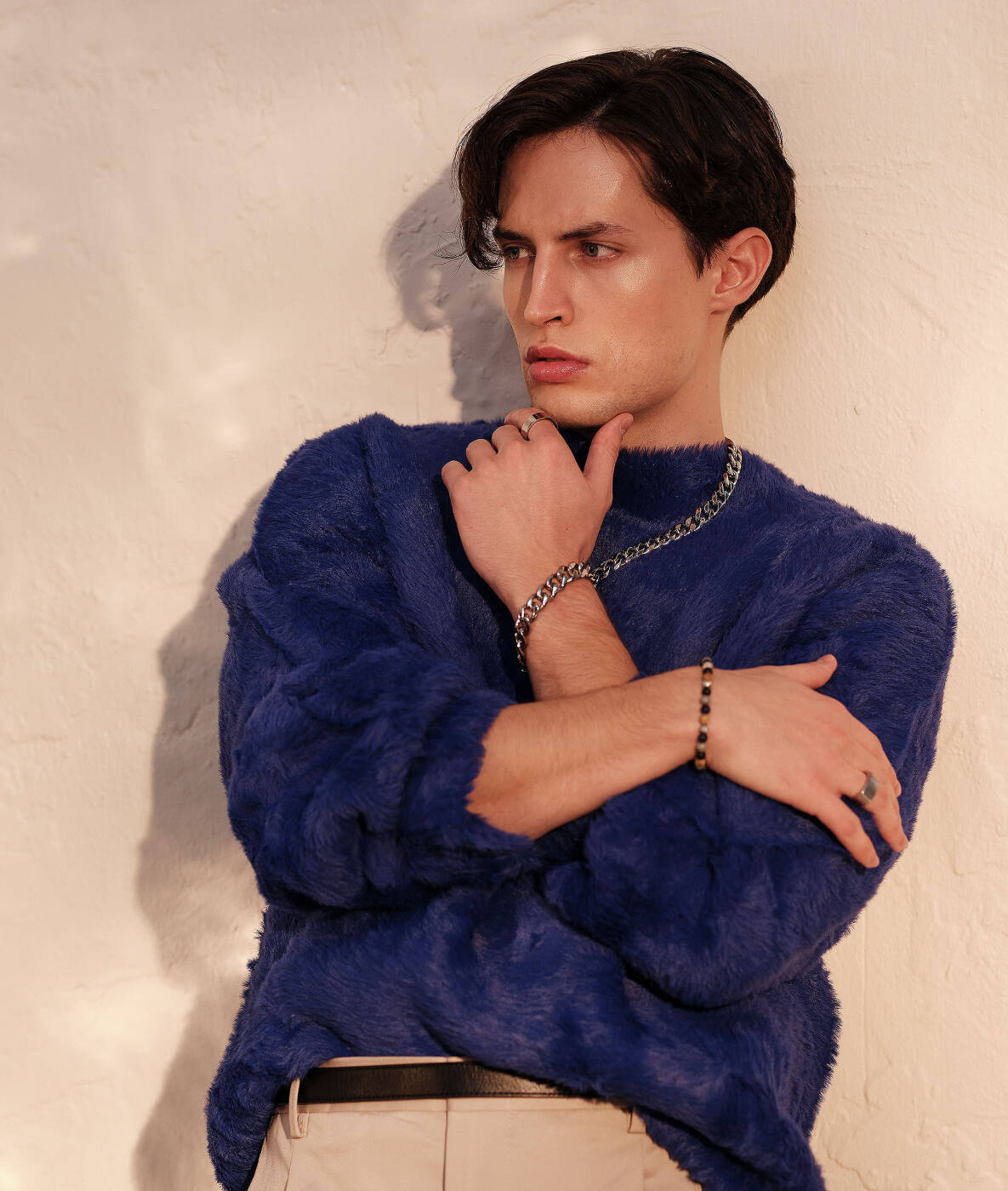 CESAR Halskjede Blankt Stål