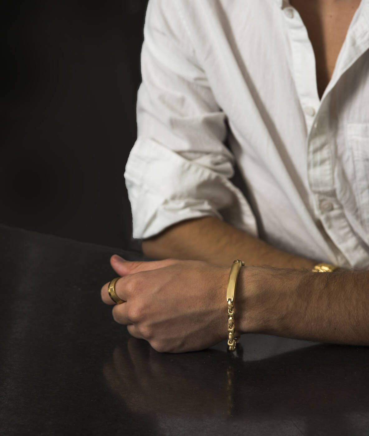 FRANK Armbånd Stål