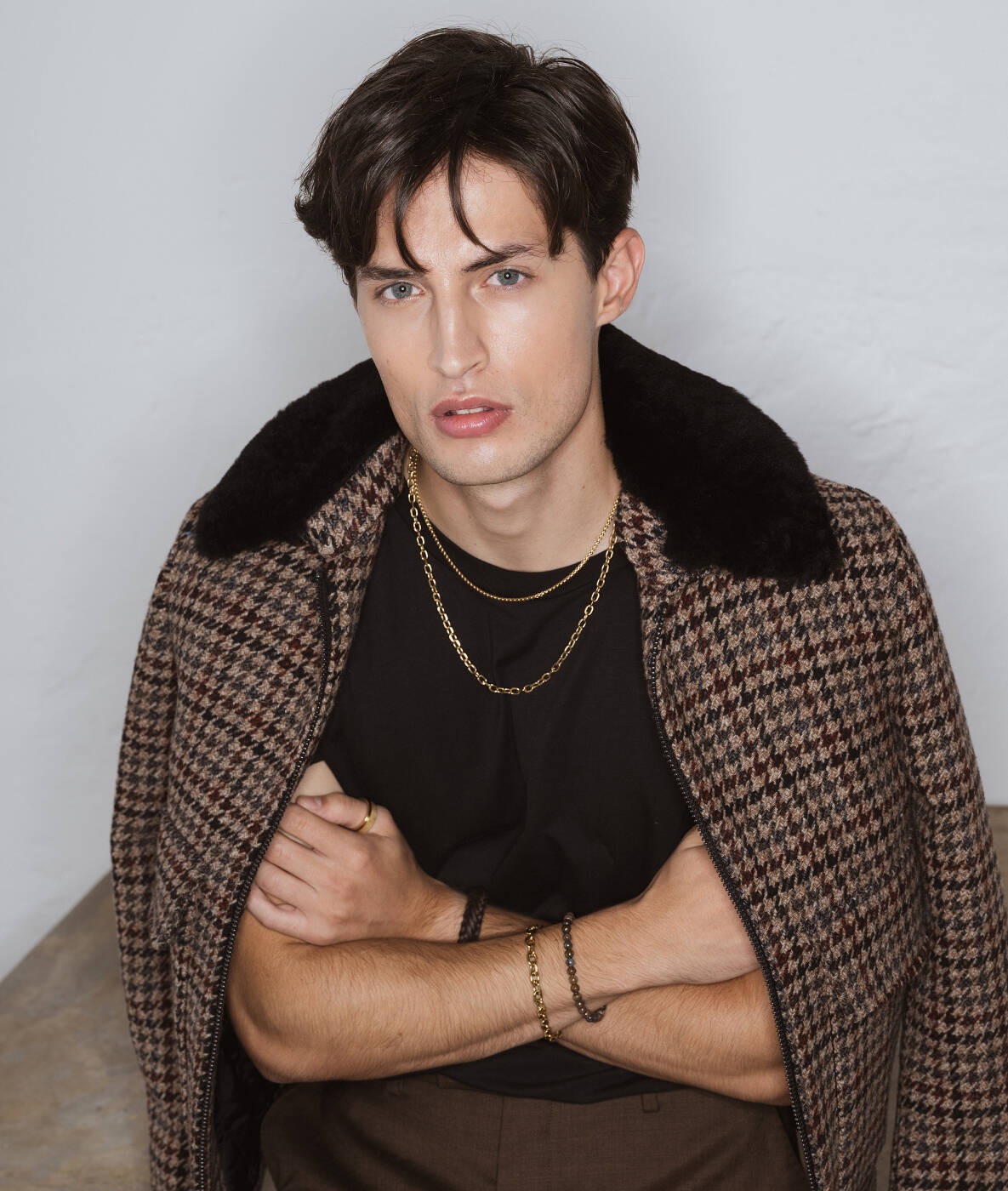 CHARLIE Chain Armbånd Blankt Gull