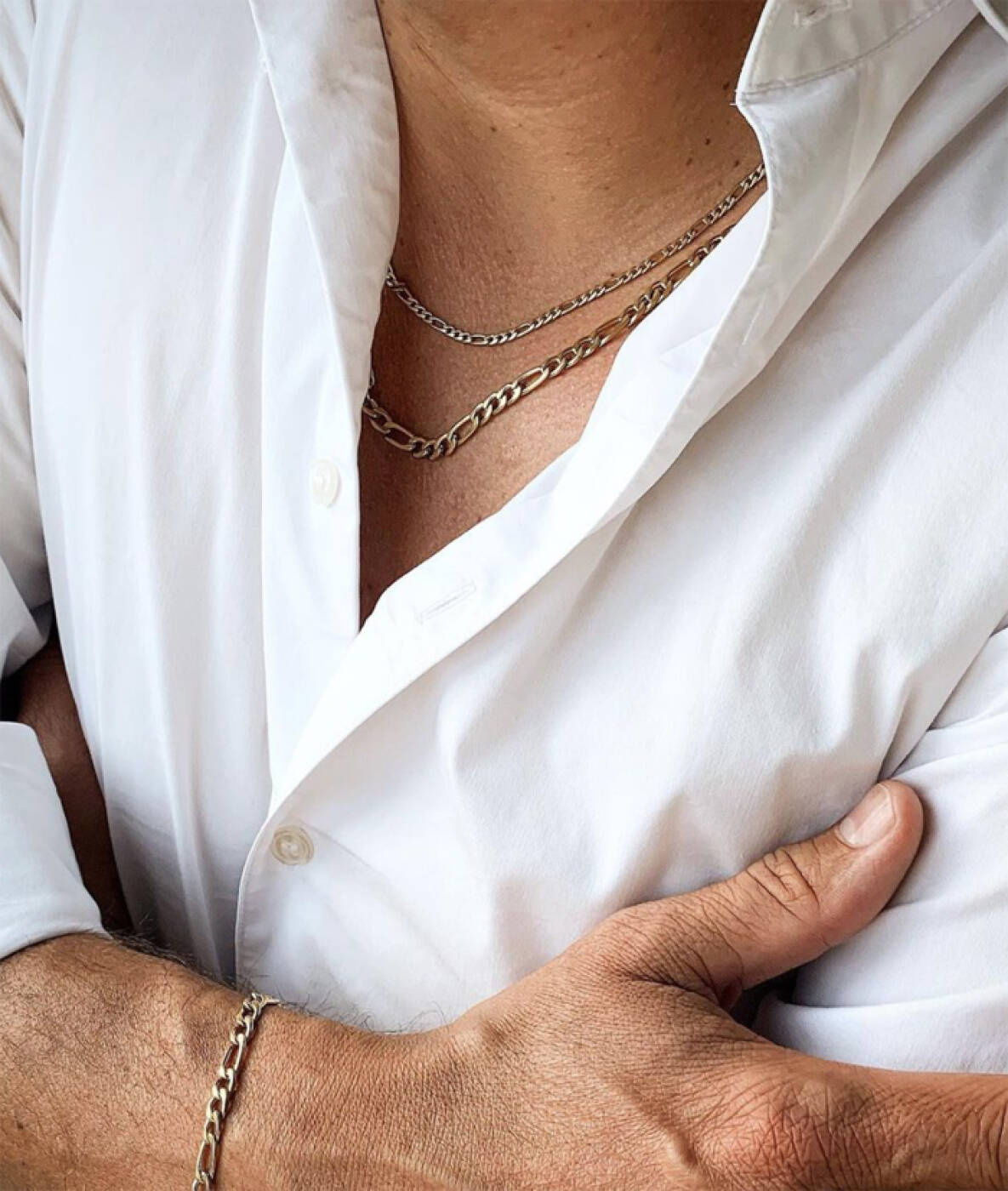 SCOTT Small Halskjede Stål