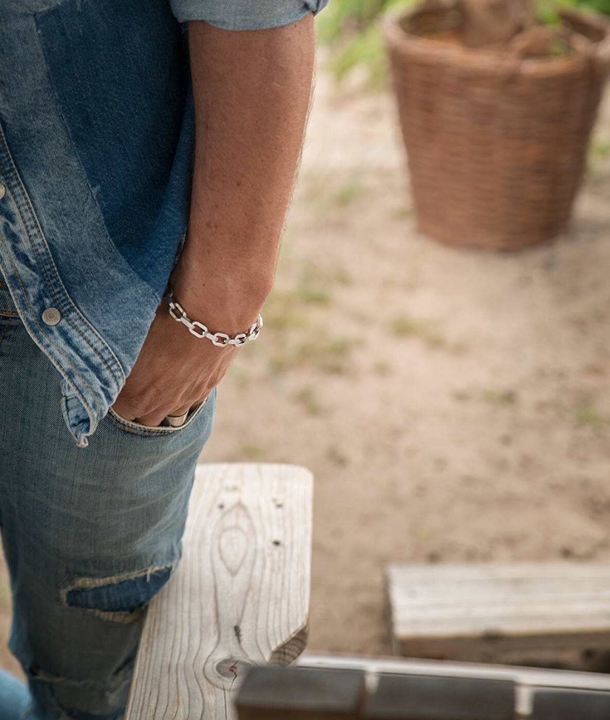 ABBE Wide Armbånd Gull