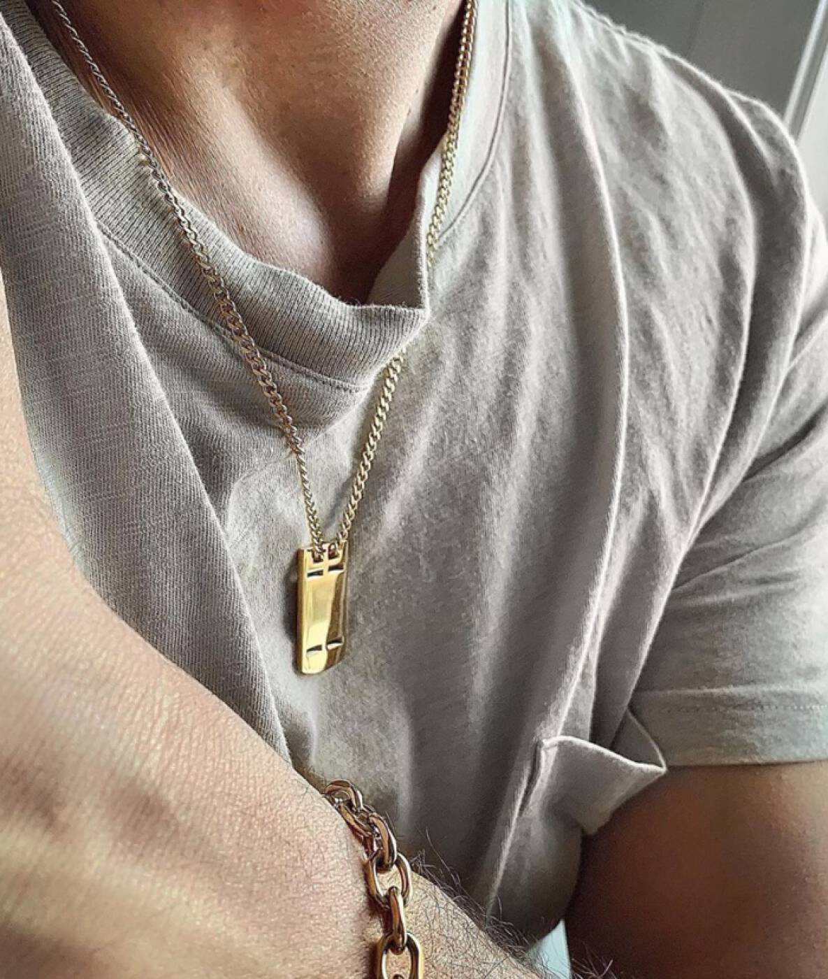 ELVIN Halskjede Gull