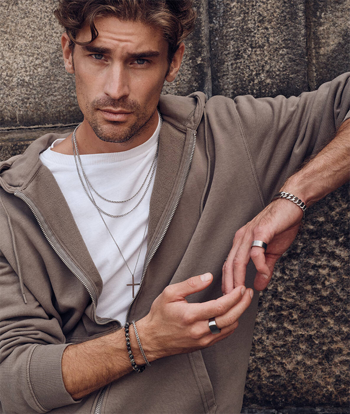 TERRY Small Halskjede Stål