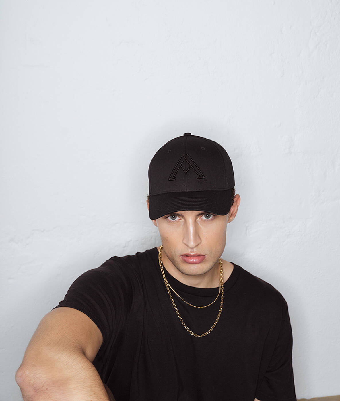 CHARLIE Chain Halskjede Svart Antik