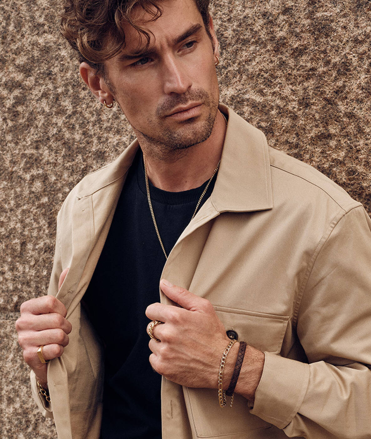 MILIAM 14mm Øredobber Gull