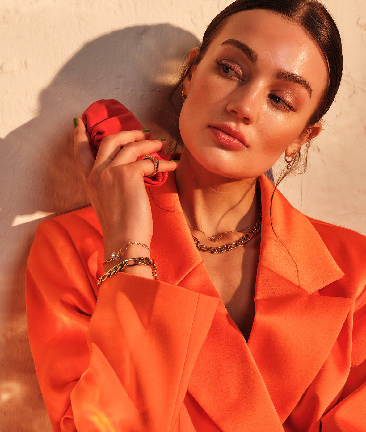 NOVA Crystal Armbånd Gull