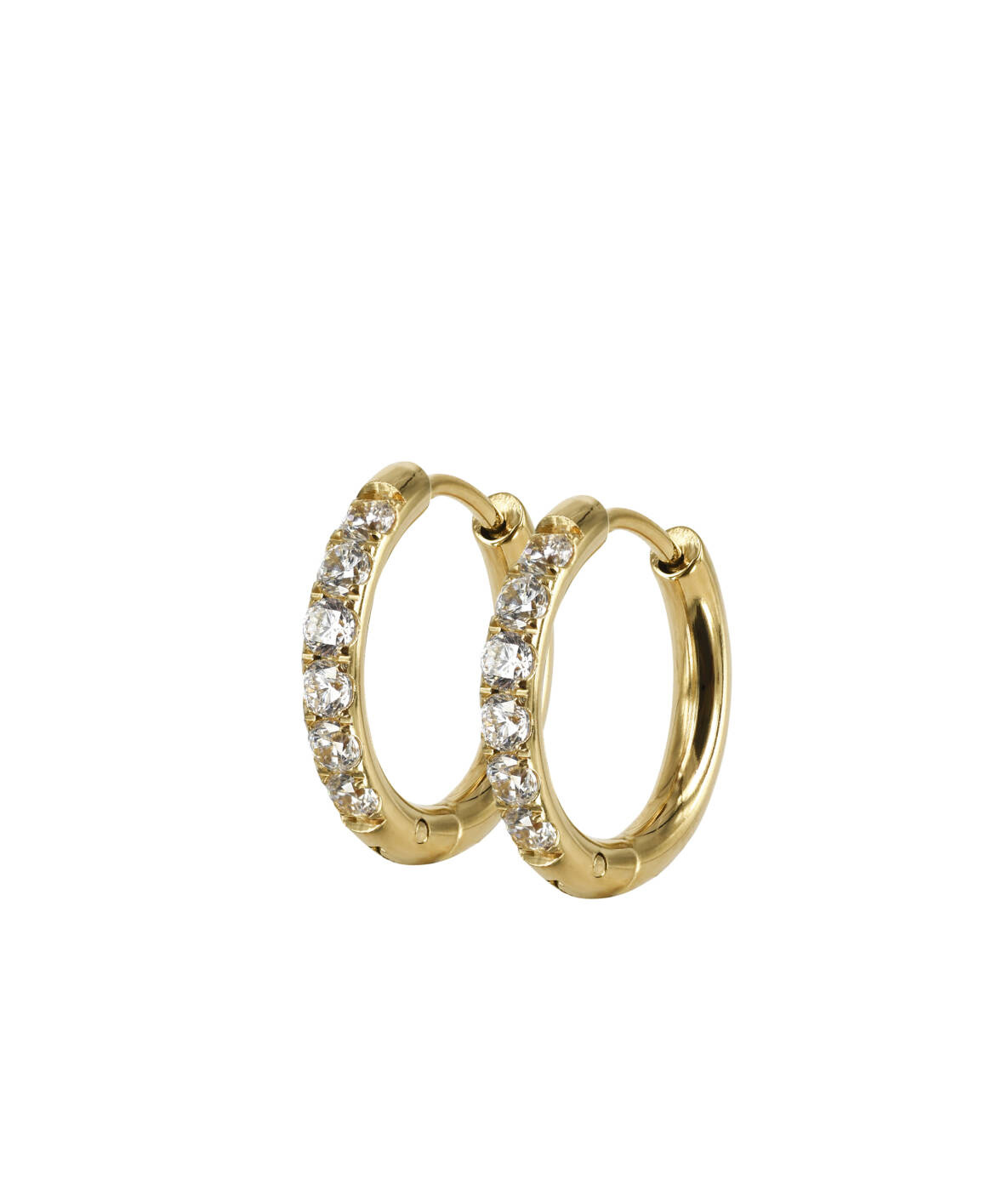 LUCY Medium Øredobber Gull