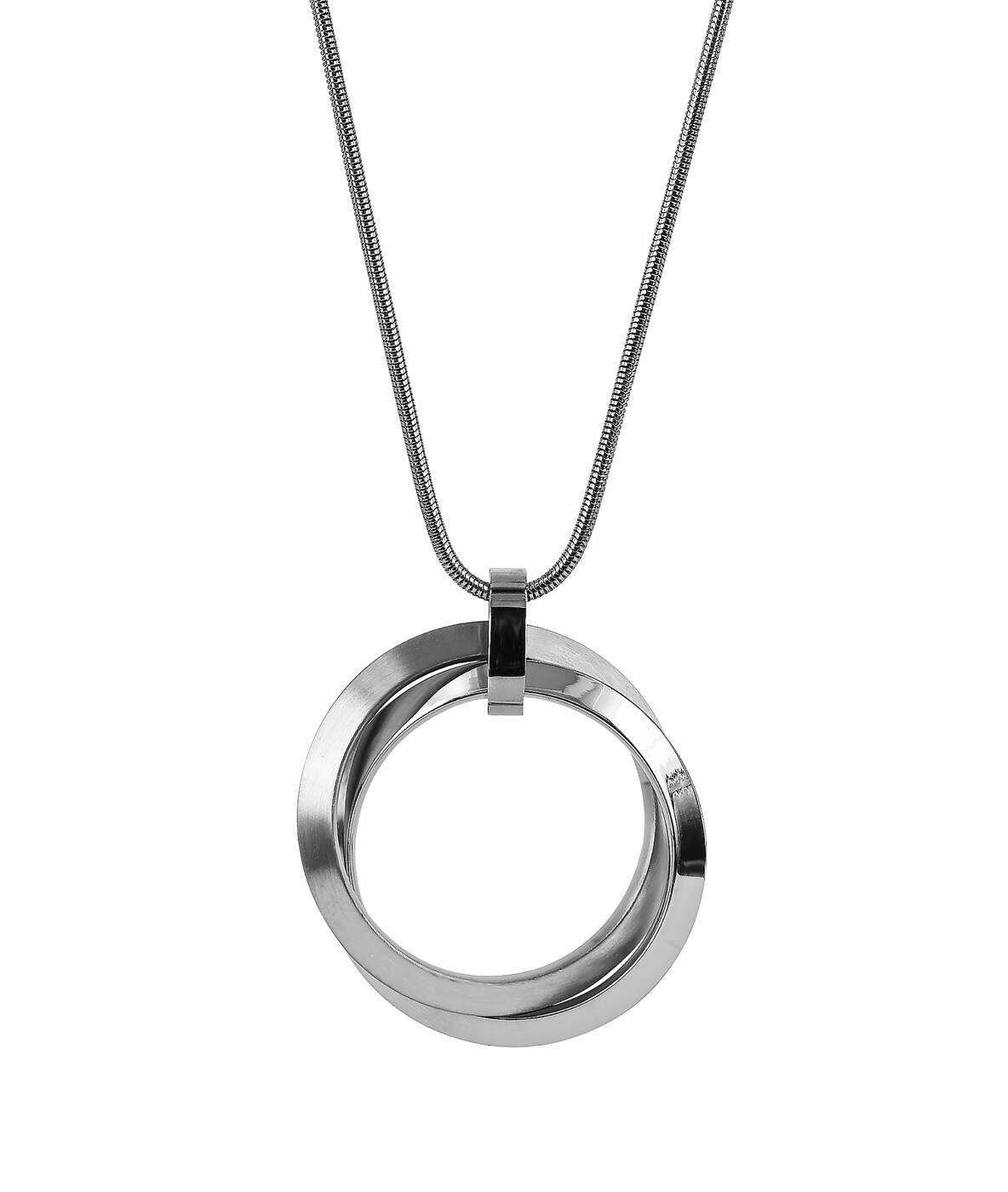 CHELSEA Long Halskjede Stål/Stål