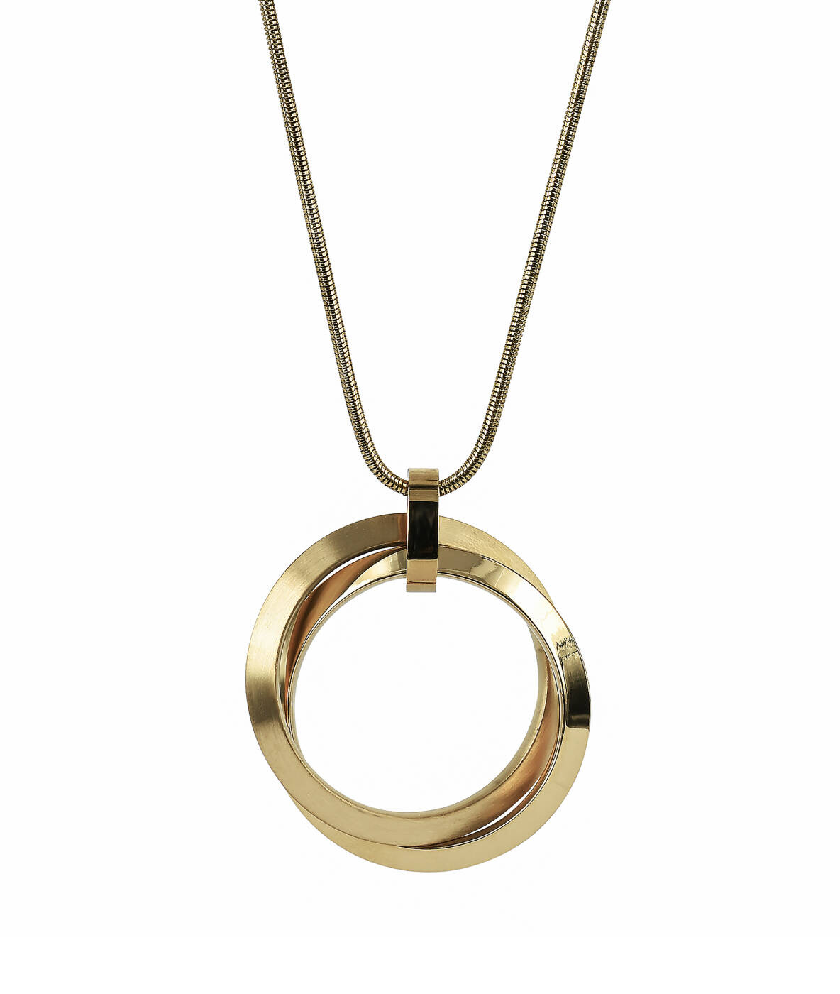 CHELSEA Long Halskjede Gull/Gull