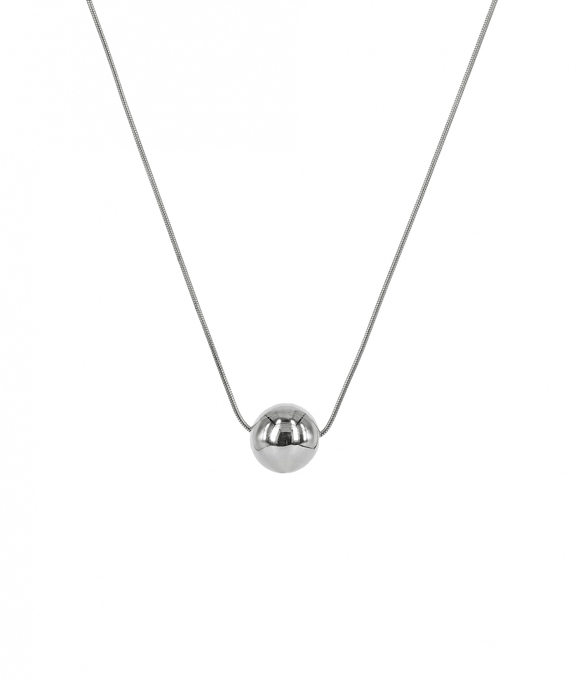 ESSIE Single Short Halskjede Stål